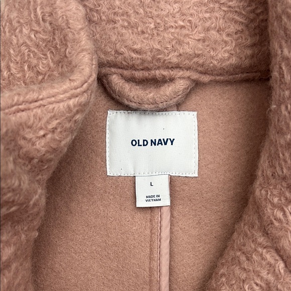 Old Navy Blush Wool Blend Jacket - Picture 2 of 3